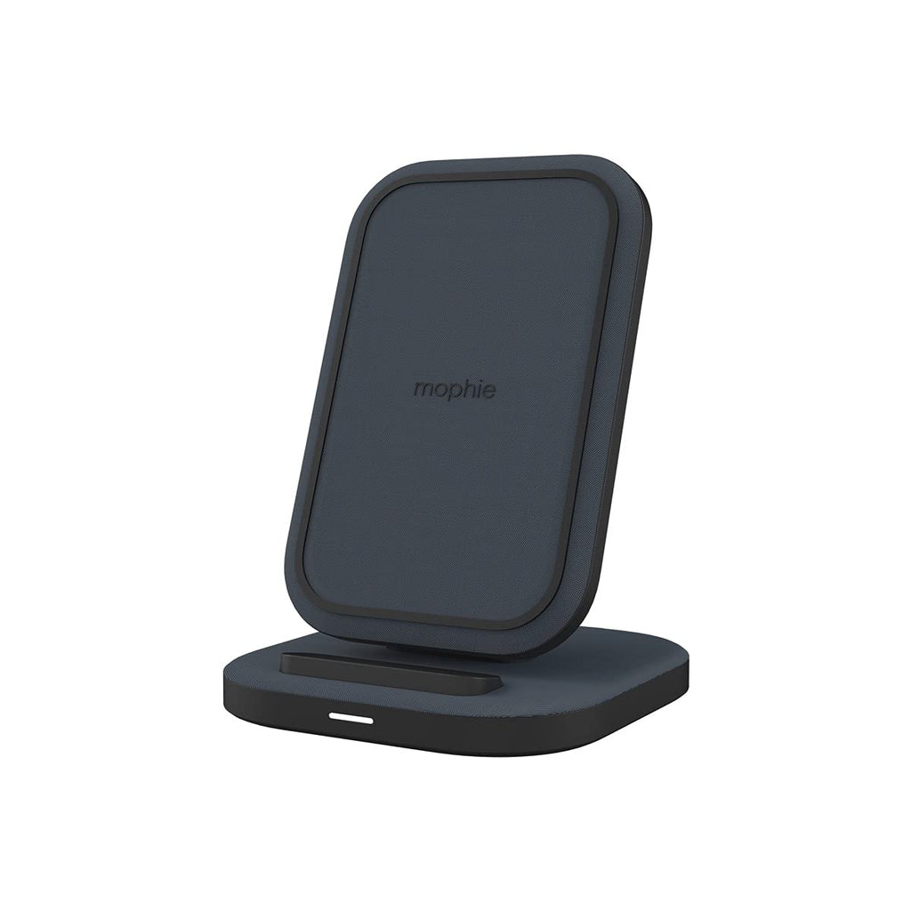 [Australia - AusPower] - mophie - 15W Wireless Charging Stand - Universal Wireless Charging Stand for Qi-Enabled Devices - for iPhone SE, 11 Pro Max, 11 Pro, 11, Xs Max, Xs, XR, X, 8 Plus, 8, Samsung Galaxy, Smartphones 