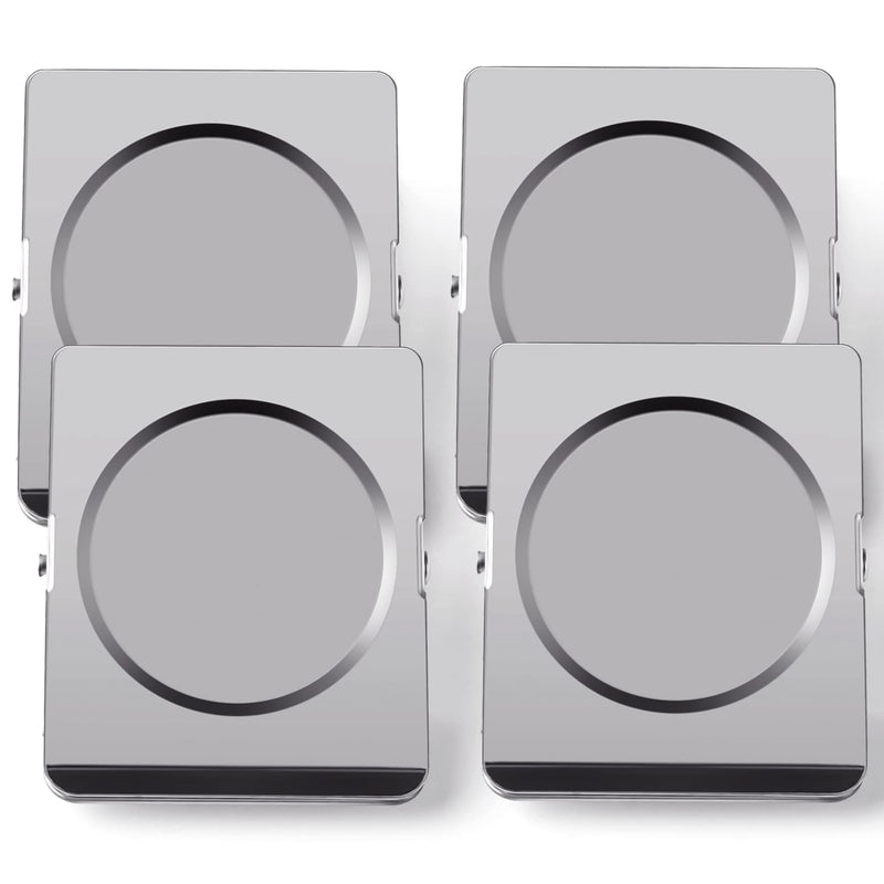 [Australia - AusPower] - 4 Pack Magnetic Clips Heavy Duty, 2.2 Inch Extra Large Clip Magnets, Fridge Magnet Clips, Strong Magnet Clips for Whiteboard, Office Magnets. 4pack 