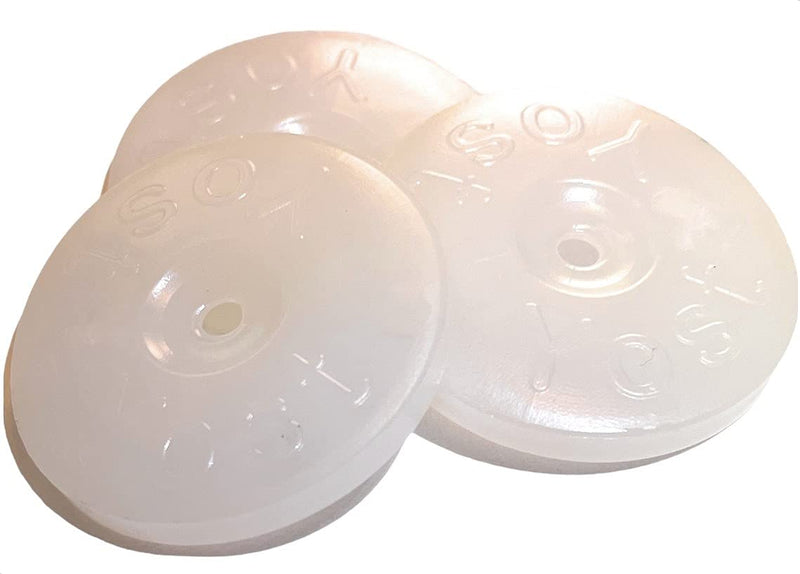 [Australia - AusPower] - Yost Plastics - Plastic Cap Washers, Use with Nails or Screws, 500 Qty, 1-1/8" Made in The USA 