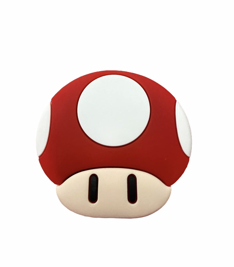 [Australia - AusPower] - Cute Cartoon Cell Phone Holder Grip Stand Compatible with iPhone and Android (Mushroom) Mushroom 