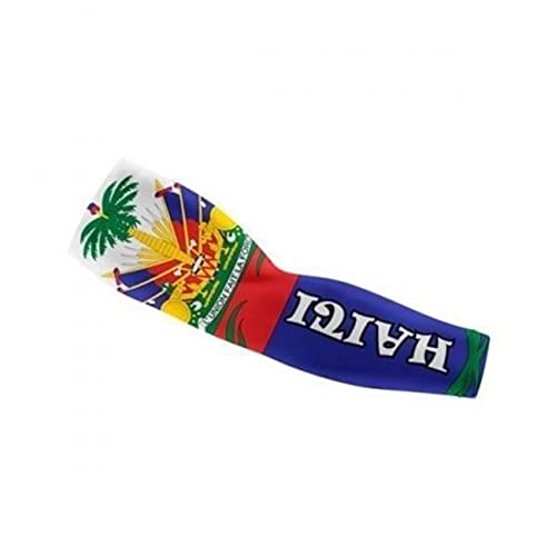 [Australia - AusPower] - Soca N Tingz Caribbean Flag Armband/Arm Sleeve Haiti 