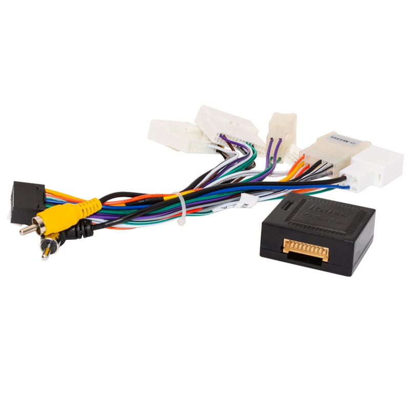 [Australia - AusPower] - ViaBecs Car Head Unit Wire Harness for Toyota Corolla RAV4 Camry 4Runner Prado Tundra Highlander 2015-2018 Aftermarket Stereo Connector Kit with CANBUS Adapter Support JBL Backup Camera SWC CAN004 Toyota High Configuration 
