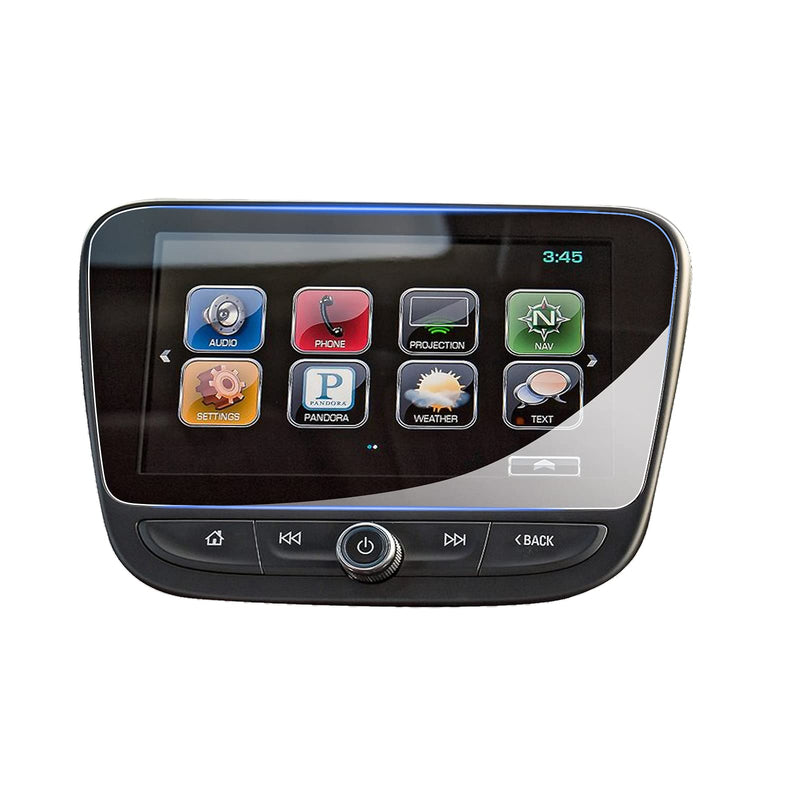 [Australia - AusPower] - Glass Screen Protector for 2018-2021 Chevorlet Equinox Accessories Infotainment Display Screen Protector Foils Tempered Glass Anti-Scratch Navigation Center Control Touchscreen Protective Film (8-Inch) 