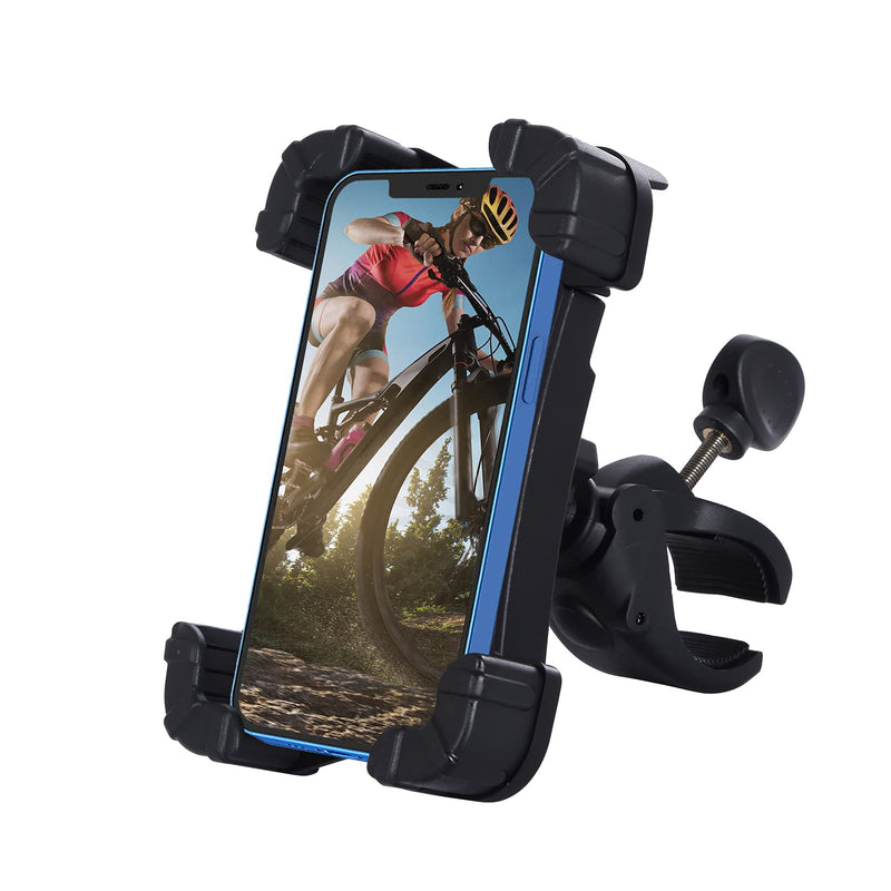 [Australia - AusPower] - JOIOBO Universal Bike Phone Mount, Motorcycle Phone Holder, Kick Scooter Bicycle Phone Holder Clip for Phone 12 Pro Max Mini, 11 Pro Max, XS MAX, XR, X, Galaxy S20, S10, 4.7''~7'' Cellphones 
