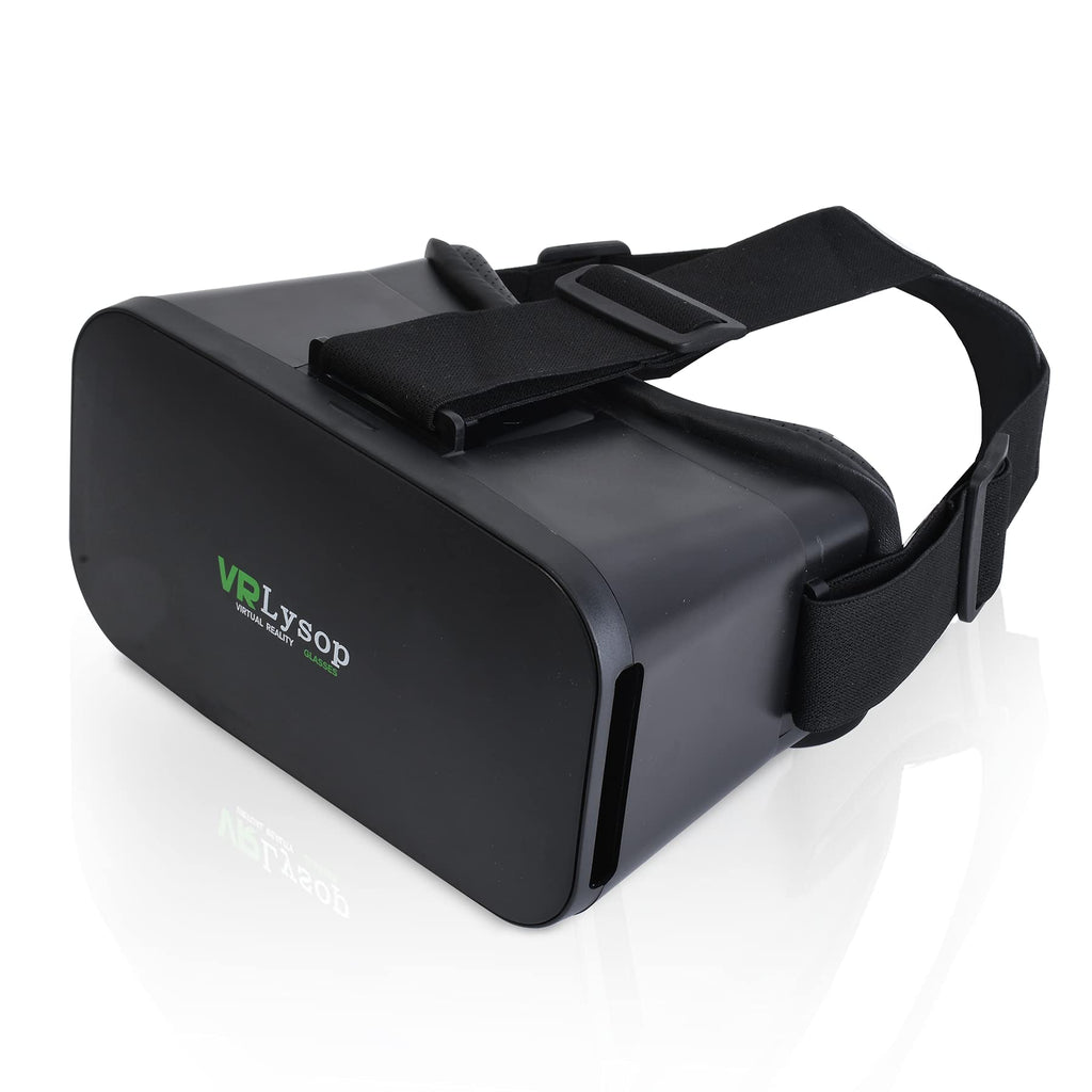 [Australia - AusPower] - VR Headset Compatible with iPhone and Android, 3D Virtual Reality Gaming Glasses Headset, Best Virtual Reality Goggles VR Headset for Kids & Adults, Soft and Comfortable Adjustable Distance 