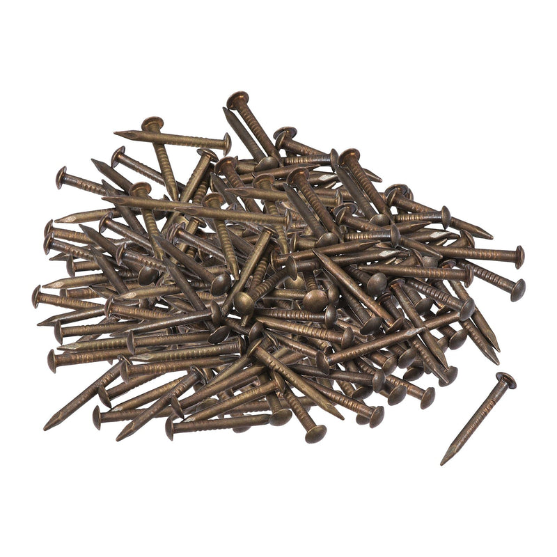 [Australia - AusPower] - uxcell Small Tiny Brass Nails 1.2x12mm for DIY Wooden Hardware Accessories 200pcs 