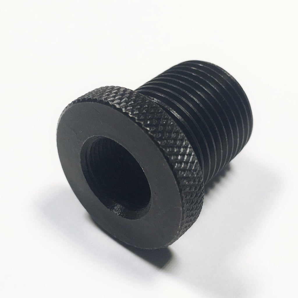 [Australia - AusPower] - 1/2x28 to 3/4x16 Thread Adapter Black  (Steel, 1 Pack) Alloy Steel 