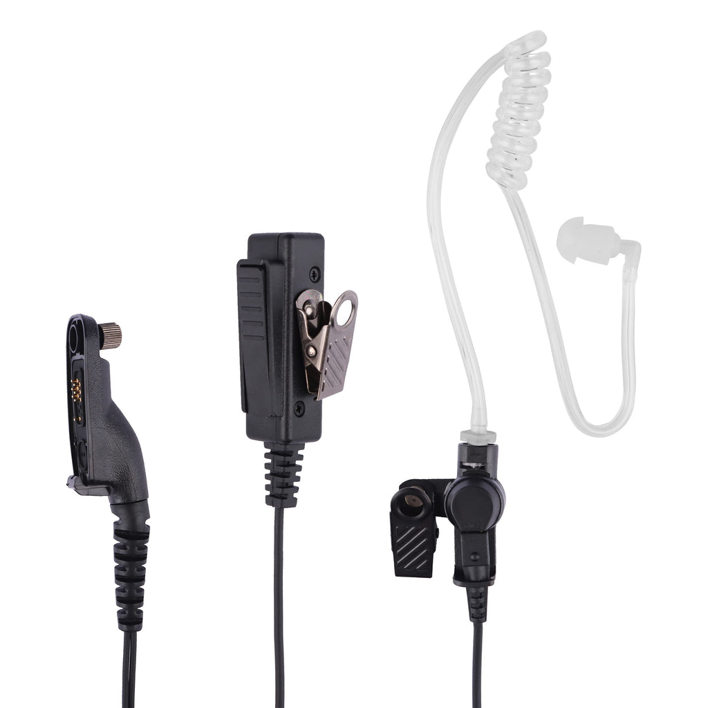 [Australia - AusPower] - Motorola APX 6000 Earpiece,XPR7550 XPR6350 XPR6550 XPR7350 XPR7550e APX 4000 6000 7000 Walkie Talkies Earpiece and Mic Acoustic Tube Noise Reduction Reinforced and Two Way Radio Headset with Mic PTT 