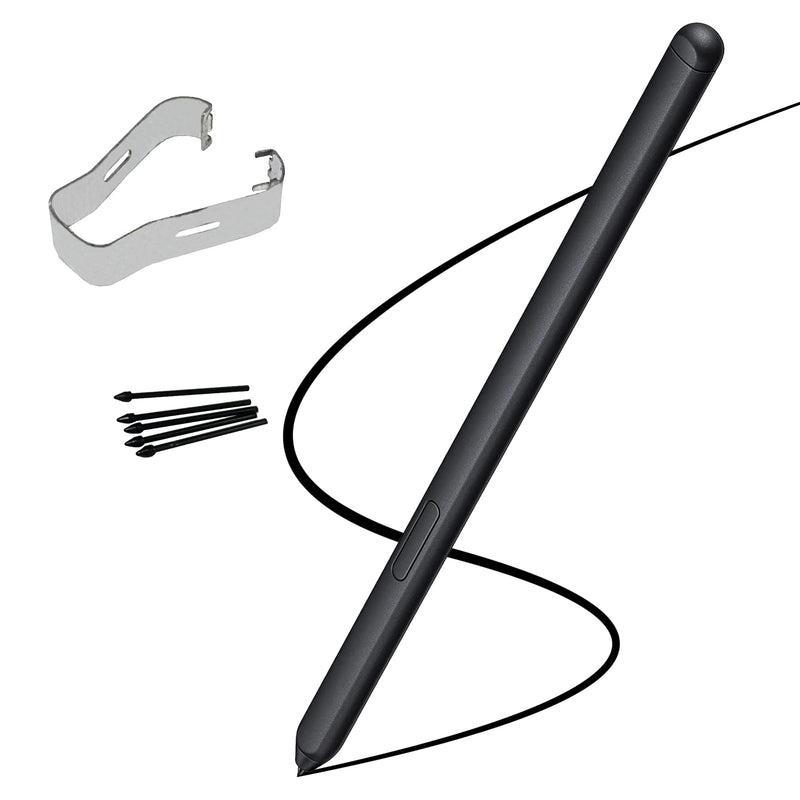 [Australia - AusPower] - for Galaxy S21 Ultra Pen Replacement for Samsung Galaxy S21 Ultra with S Pen Holder , Galaxy S21 Ultra Touch Stylus S Pen +Tips/Nibs Tweezer(Phantom Black) 