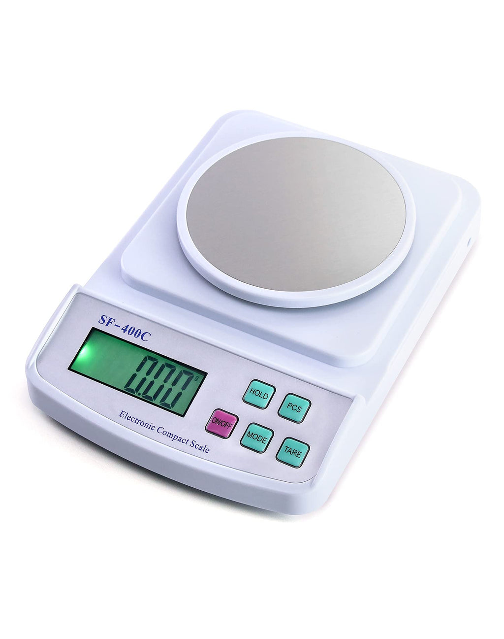 [Australia - AusPower] - QWORK Digital Lab Scale, 500g x 0.01g, High Precision Laboratory Analytical Balance Scale, LCD Display, Compact Bench Scale Accuracy Weighs Grams, Carats, Ounces, Pounds 