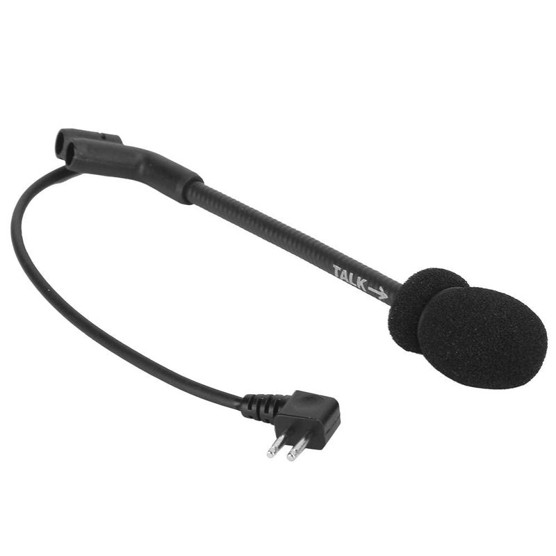 [Australia - AusPower] - Hozee Long Service Life Black Black Z Tactics Microphone, Tactics Microphone, Clear Sound Plug and Play for Comtac Comtac Iii Comtac Ii Armorwerx 
