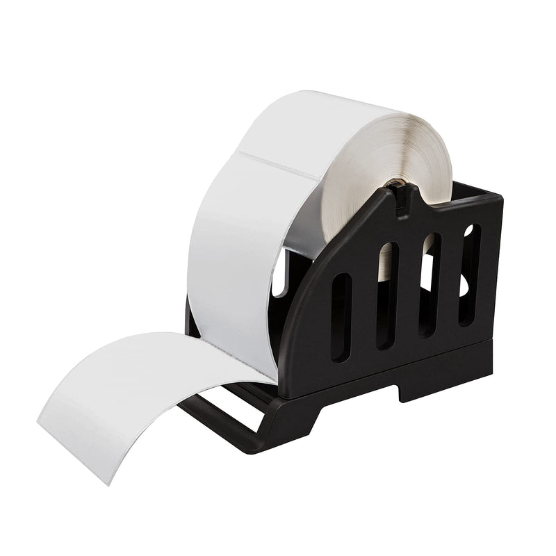 [Australia - AusPower] - Ü Heartray Label Holder for Rolls and Fan-Fold Labels,Black Stand for 4x6" Thermal Label Printer 