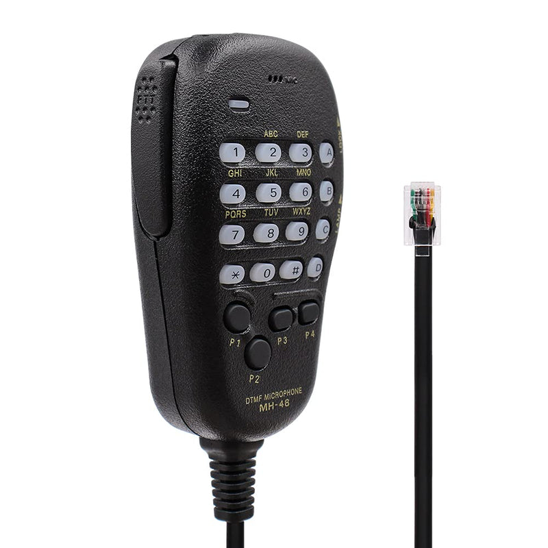 [Australia - AusPower] - Handheld Microphone Speaker MH-48A6J with Button for YAESU FT-2900R FT-8900R FT-7900R FT-1807 FT-7800R FT-1900R FT-1500M FT-8500M radios 