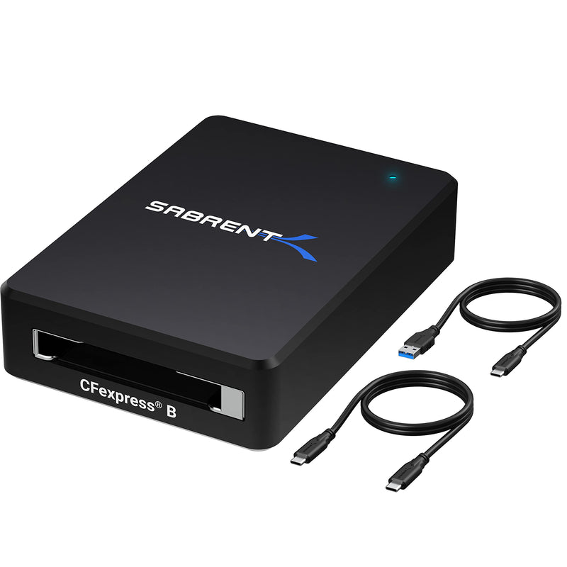 [Australia - AusPower] - SABRENT CFexpress Type B Card Reader with USB 3.2 10Gbps (CR-CFER) CFexpress Type-B 