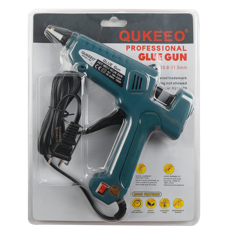 [Australia - AusPower] - Hot Glue Gun, QUKEEO-Q526 Full Size Glue Gun 100 Watts 