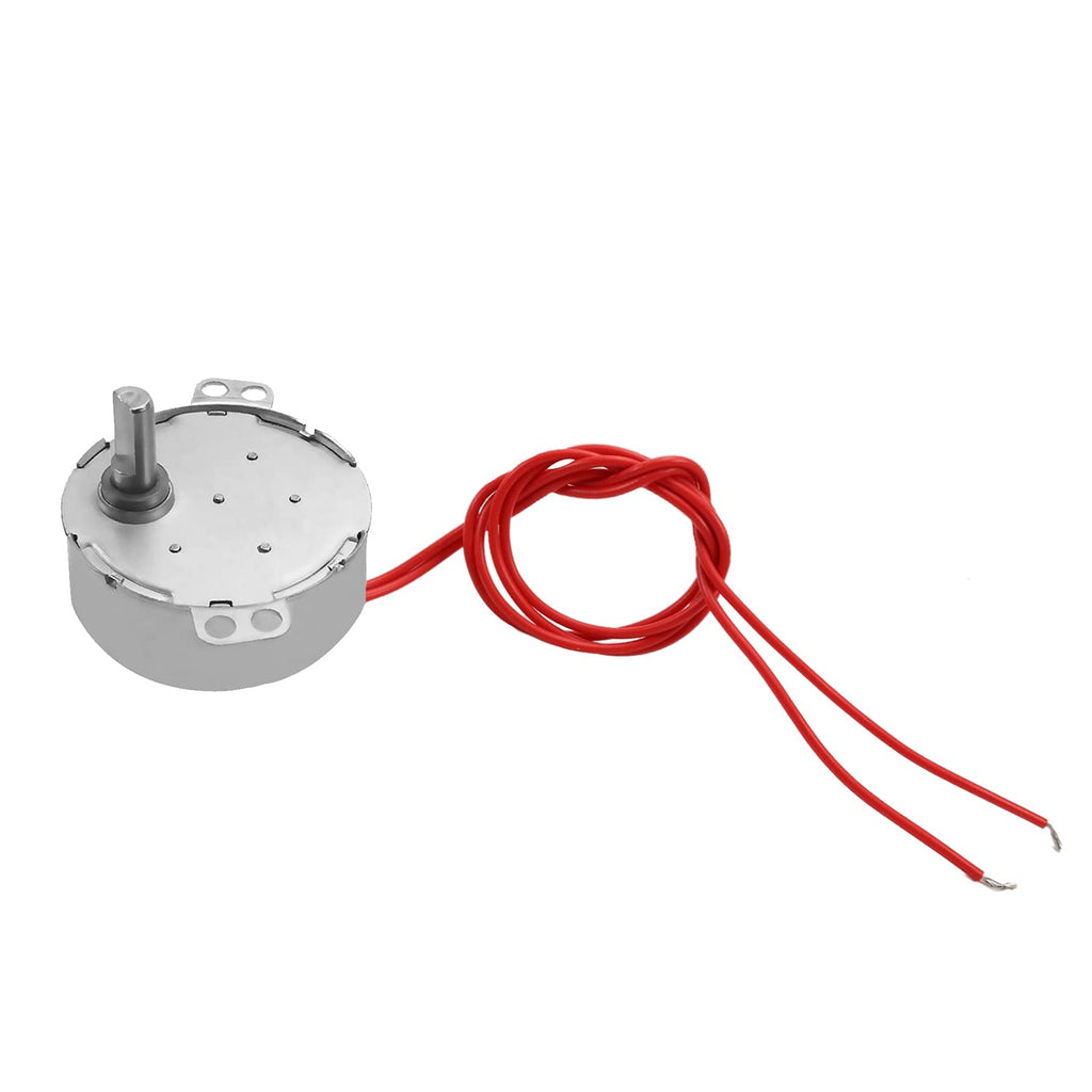 [Australia - AusPower] - Fielect Synchronous Motor Turntable Motor AC24V 1/1.2R/MIN CW Electric Synchron Motor Connector Power Cord for Cup Turner, Cuptisserie, Tumbler Turner Guide Motor 