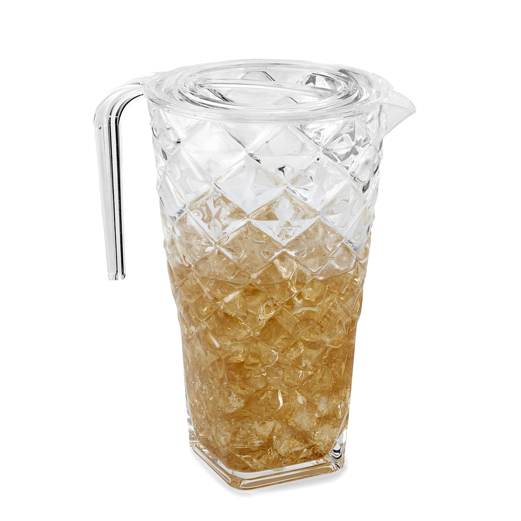 [Australia - AusPower] - Huang Acrylic Clear Pineapple Drinkware Set (1.8L Pineapple Pitcher) 1.8L Pineapple Pitcher 