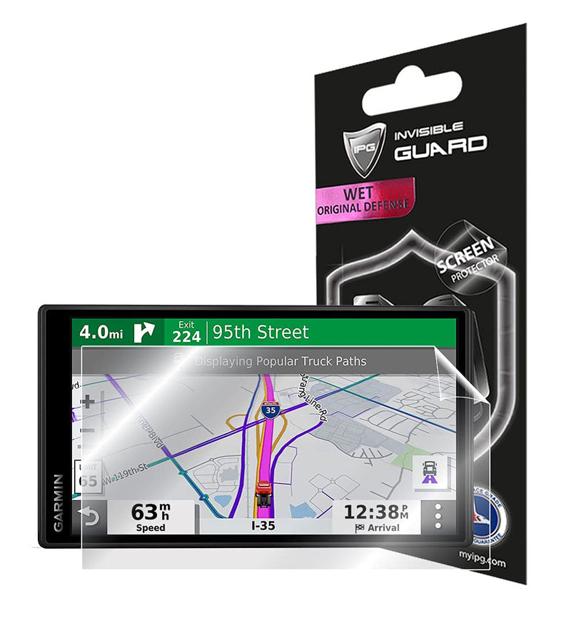 [Australia - AusPower] - IPG For Garmin dezl OTR500 5.5" GPS Truck Navigator Screen Protector Invisible Ultra HD Clear Film Anti Scratch Skin Guard - Smooth/Self-Healing/Bubble -Free 