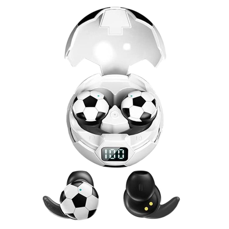 [Australia - AusPower] - Comyglog Headphones 5.1 Football Shape Design in Ear Noise Reduction Earphone Music Headset A 