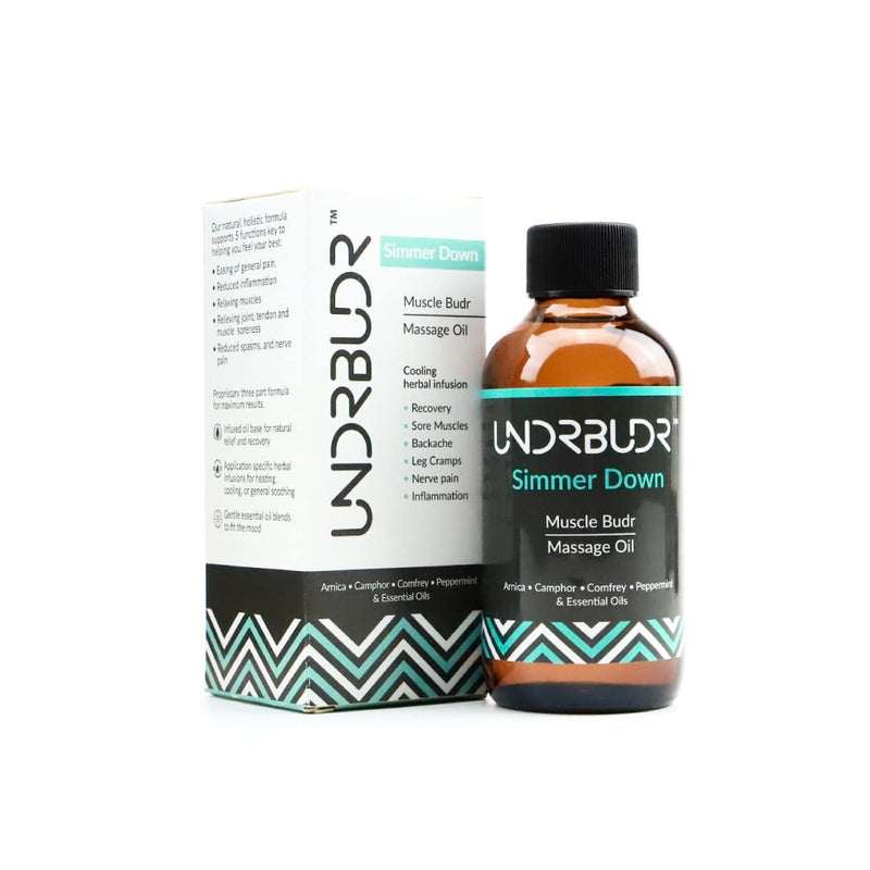 [Australia - AusPower] - UNDRBUDR Recovery Muscle Rub with Arnica, Comfrey, & Essential Oils, 4oz Oil 