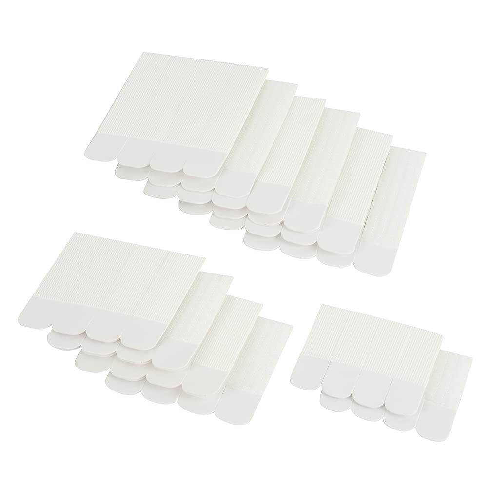 [Australia - AusPower] - ZONE INDUSTRY CORP. Picture & Frame Hanging Strips – Removable and Damage-Free Hanging Strips – Value Pack - 4 Pairs (Small), 8 Pairs (Medium), 12 Pairs (Large) - Indoor Use, White (White) Sx4 Pairs+ Mx8 Pairs+ Lx12 Pairs 