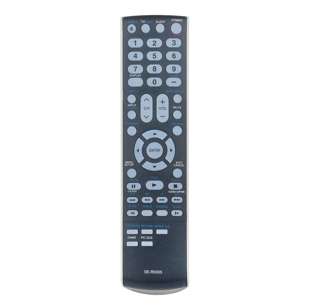 [Australia - AusPower] - SE-R0305 Replacement Remote AIDITIYMI Remote Control for Toshiba TV/DVD 22LV505C 22LV61K 22LV610 22LV611U-T SER0305 15LV505 19CV100U 19LV61K 19LV505 19LV505C 19LV506 19LV610 19LV610U 19LV61 