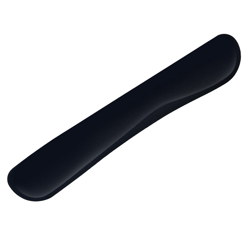 [Australia - AusPower] - Xmaxbel Keyboard Wrist Rest, Memory Foam Wrist Pad for Keyboard, Keyboard Wrist Support Cushion with Nonslip Rubber Base and Ergonomic Design (Black), 16.93 x 3.35 x 0.78 inches 