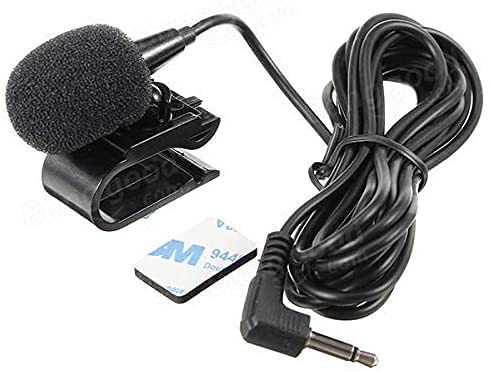 [Australia - AusPower] - FingerLakes 2.5mm Portable Car External Microphone Mic DVD Radio Laptop Stereo Player Head Unit with 3m Cable Plug and Play…, Black, FLTP25 