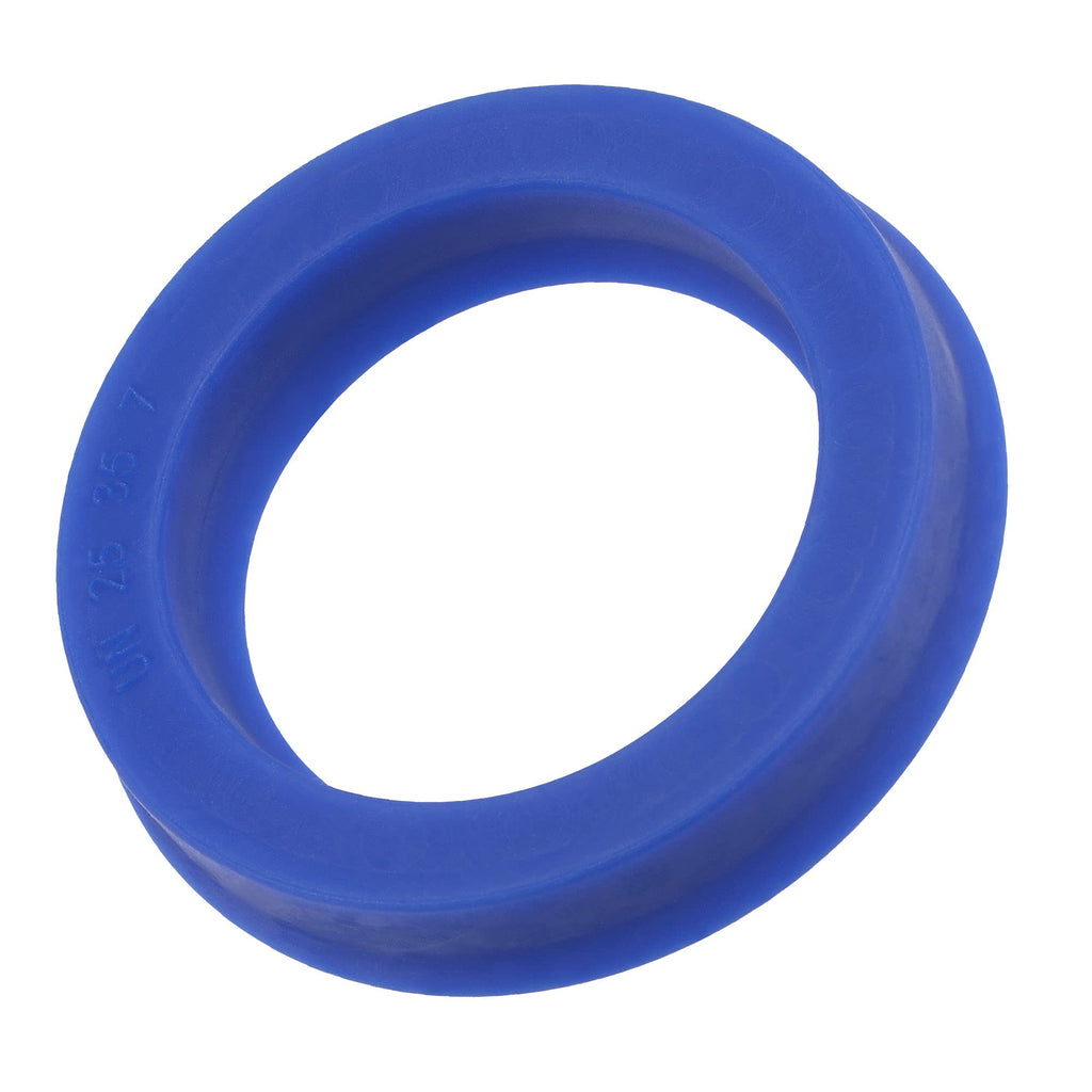 [Australia - AusPower] - MECCANIXITY UN Radial Shaft Seal 25mm ID x 35mm OD x 7mm Width PU Oil Seal, Blue Pack of 2 25x35x7mm 