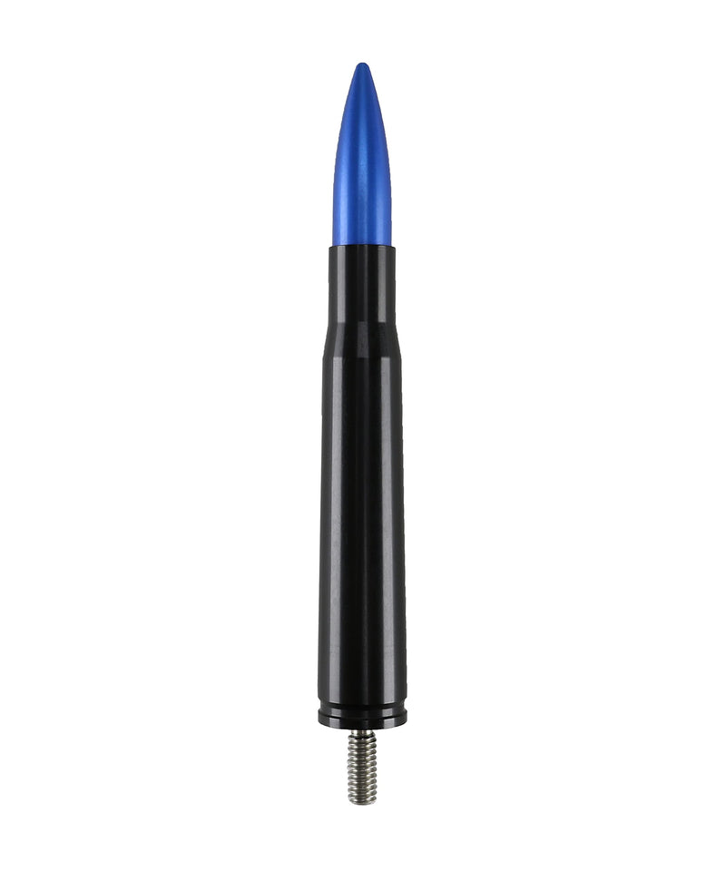 [Australia - AusPower] - Votex - Made in USA - 50 Caliber Black with Blue Bullet Aluminum Antenna BLACK | BLUE 