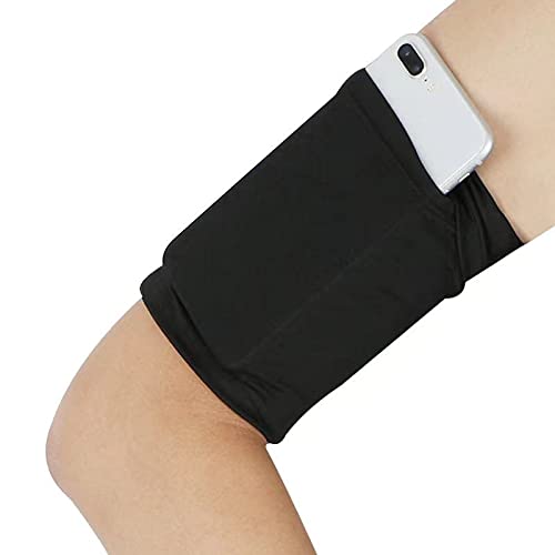 [Australia - AusPower] - Cell Phone Armband for Running, Fitness and Gym Workouts Outdoor Arm Raglan Sleeve Pouch Sport Mobile Holder Fits up to 6" Phone (iPhone, Samsung Galaxy & LG, Google) Black 