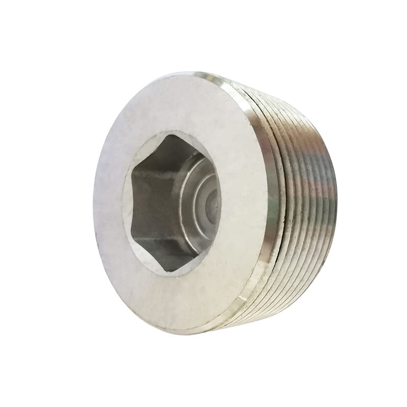 [Australia - AusPower] - Avanty Stainless Steel 304 Forged Pipe Fitting Socket Hex Head Plug 1-1/4" NPT Male (Pack of 1 ) 