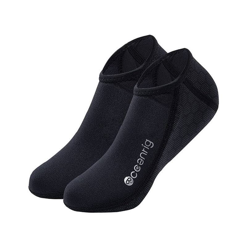 [Australia - AusPower] - Free Diving Socks 2.5mm Neoprene Wetsuit Socks Thermal Water Socks Fin Socks for Snorkeling Surfing Kayaking Swimming Scuba Diving Socks black Small 