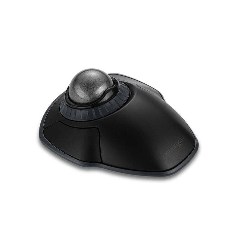 [Australia - AusPower] - Kensington Orbit Wireless Trackball with Scroll Ring - Space Gray (K72675WW) Black-Grey 