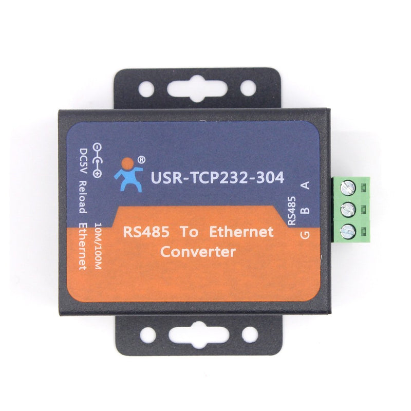 [Australia - AusPower] - PUSR USR-TCP232-304 Serial RS485 to TCP/IP Ethernet Server Converter Module with Built-in Webpage DHCP/DNS Supported 