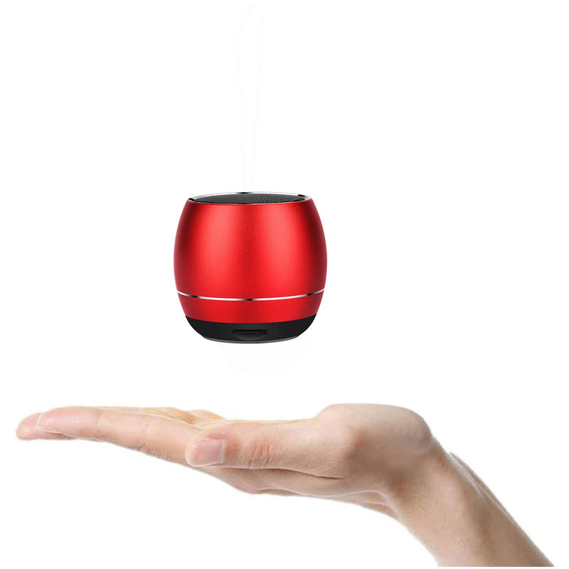[Australia - AusPower] - Portable Bluetooth Speakers,Outdoors Wireless Mini Bluetooth Speaker with Built-in-Mic,Handsfree Call,TF Card,HD Sound and Bass for iPhone Ipad Android Smartphone and More (Red) Red 