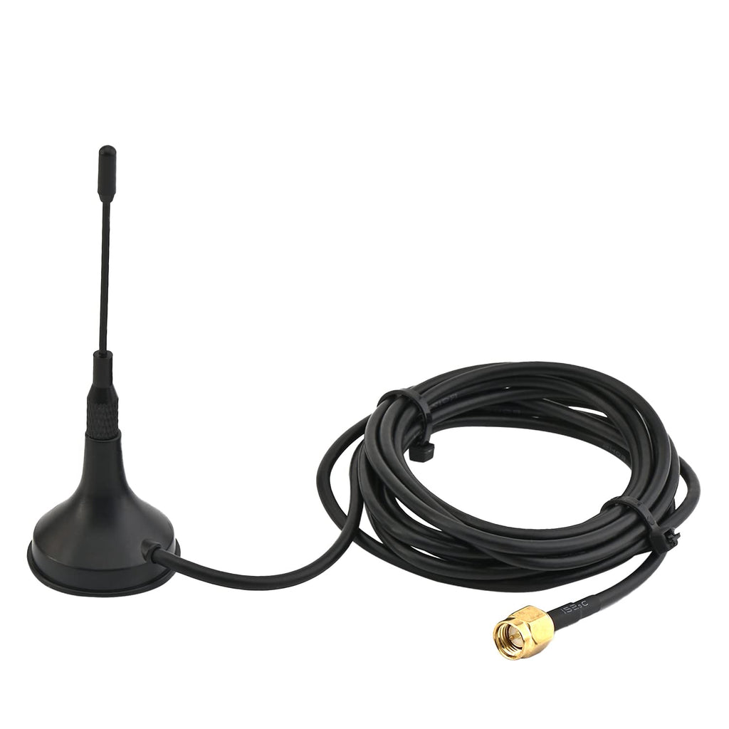 [Australia - AusPower] - Bettomshin 1Pcs 6.6 Inch GSM GPRS WCDMA 2G 3G Magnetic Base Male Antenna, 700-1800Mhz 9DB for Wireless Vedio Security, Backup Camera Surveillance Recorder Truck Trailer Rear View Reversing Monitor 2m Inner Needle 3DB 