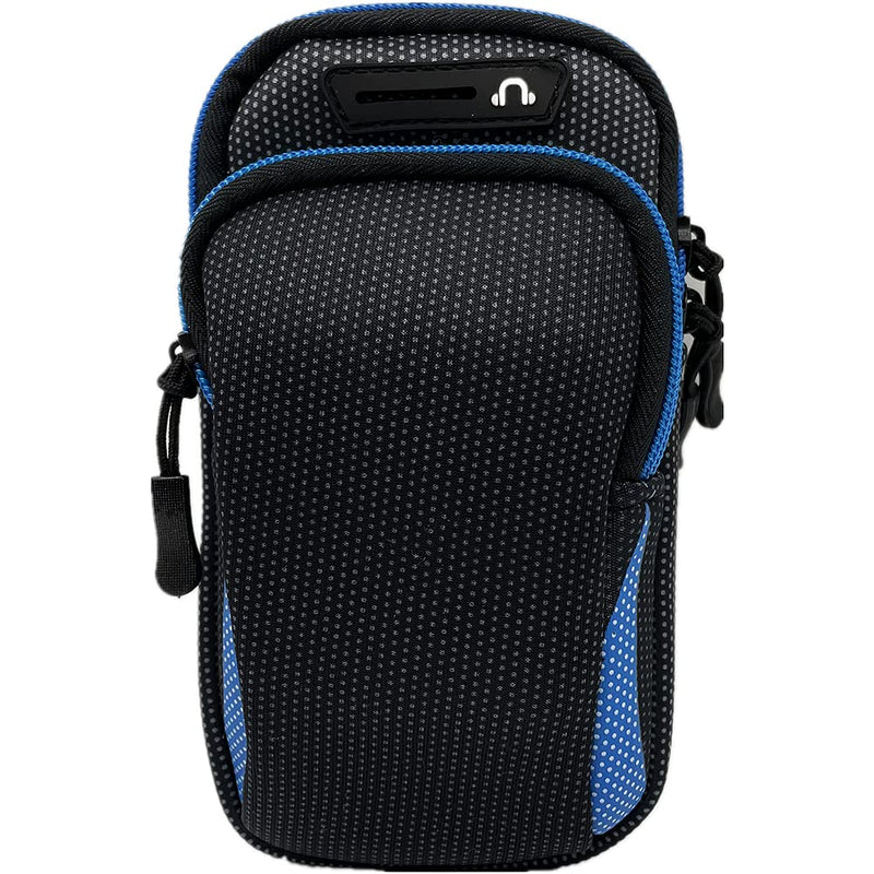 [Australia - AusPower] - Stylish Sports Mobile Phone arm Bag (Blue) Blue 