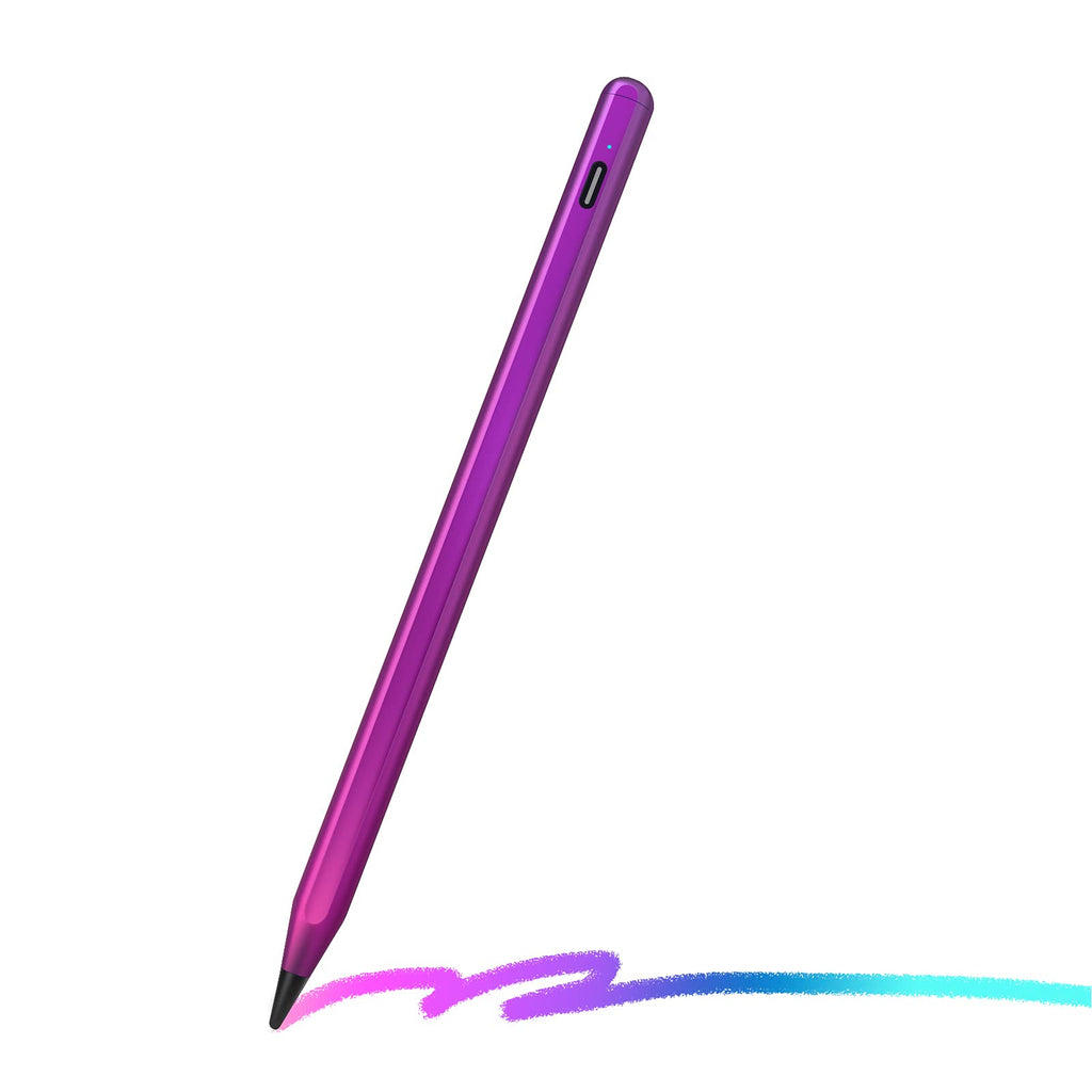 [Australia - AusPower] - Stylus Pencil for iPad 9th Generation, Stylus Pen for iPad 8th Gen, Pencil with Palm Rejection Compatible with 2018-2021 Apple iPad 7th 6th Generation, iPad Air 4th/3rd Gen, iPad Pro Purple 