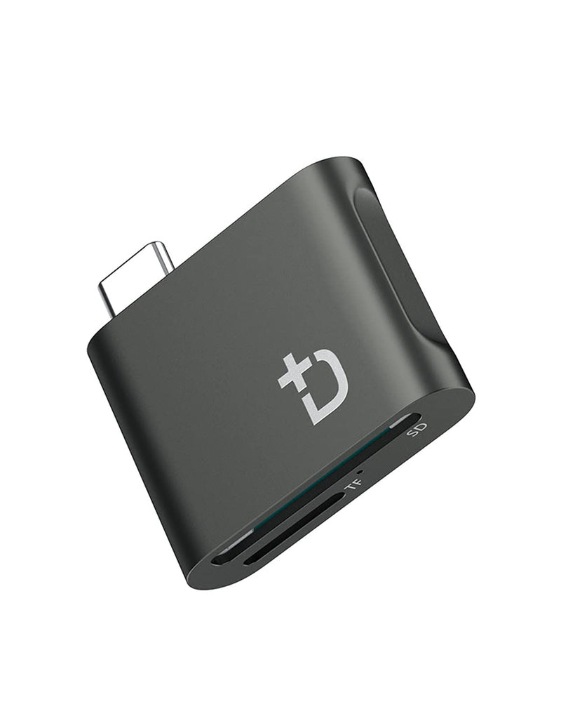 [Australia - AusPower] - DockCase USB C SD Card Reader Adapter for iPad Pro, MacBook Pro, USB C 3.1 5Gbps Memory Card Reader for SDXC, SDHC, SD, MMC, RS-MMC, Micro SDXC, Micro SD, Micro SDHC Card, and UHS-I Cards 