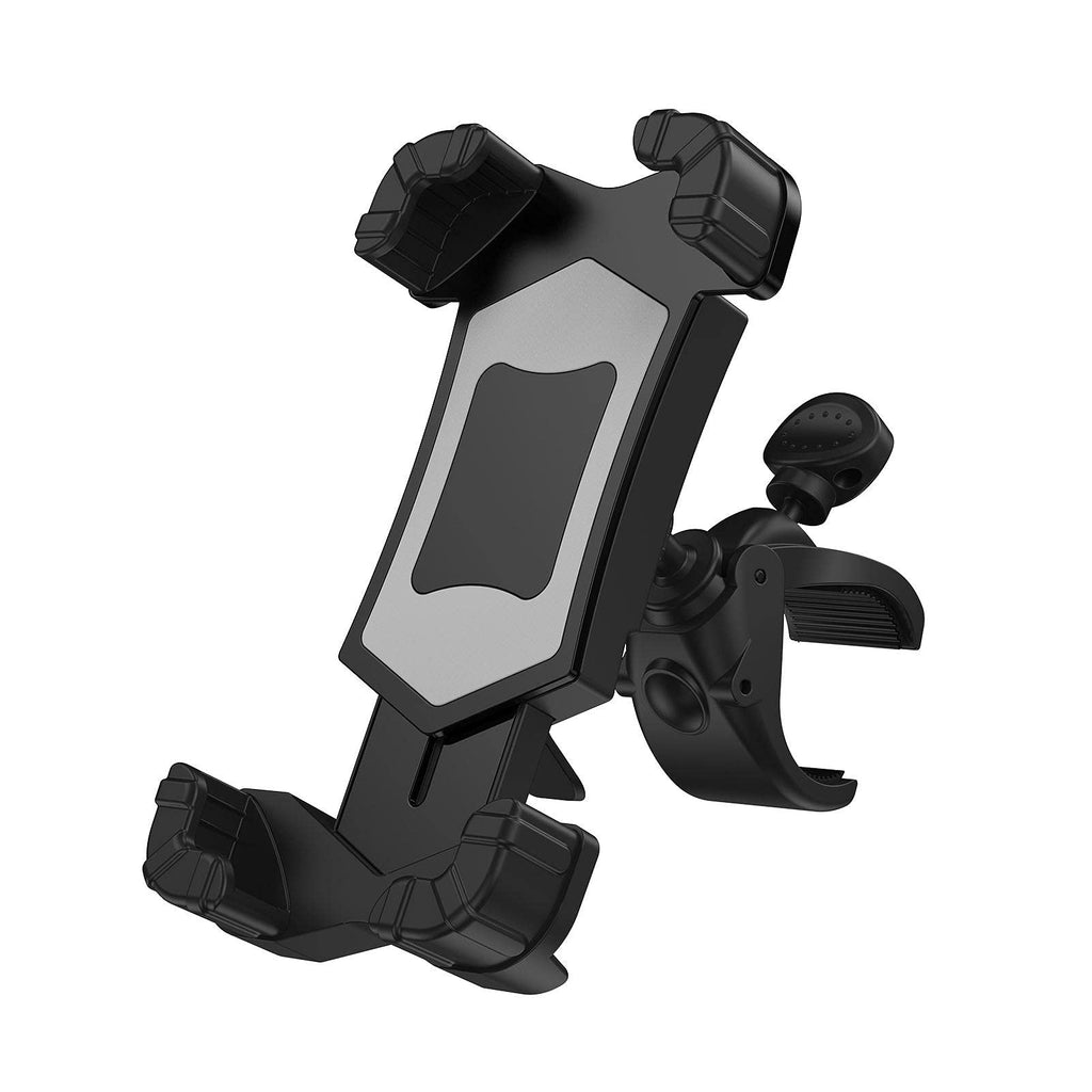[Australia - AusPower] - EKDJKK Bike Phone Holder Mount, Handlebar Phone Mount Clamp, 360 Degree Rotation Bicycle Front Mobile Phone Holder ABS Plastic(Size:5.63.9inch) 5.6*3.9inch 