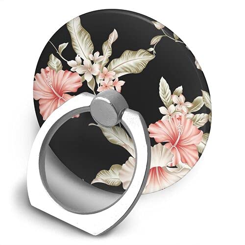 [Australia - AusPower] - Hakoyi Cell Phone Ring Holder Vintage Flower 360 Degree Rotation Phone Grip Stand Finger Kickstand for All Smartphone and Tablets, 1.42x1.61x0.35 inches 