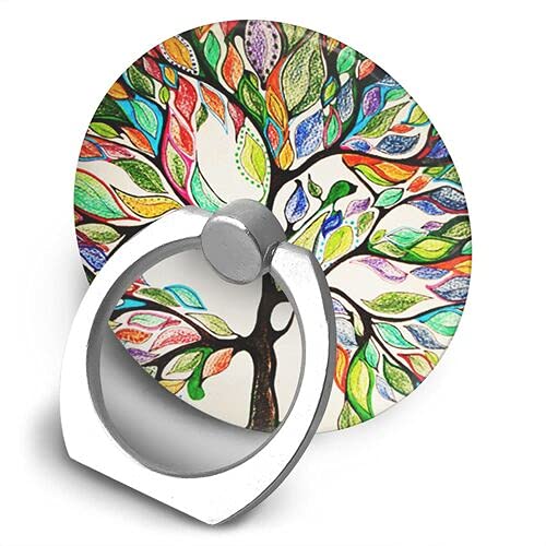 [Australia - AusPower] - Hakoyi Cell Phone Ring Holder Life Tree 360 Degree Rotation Phone Grip Stand Finger Kickstand for All Smartphone and Tablets, 1.42 x 1.61 x 0.35 inches 