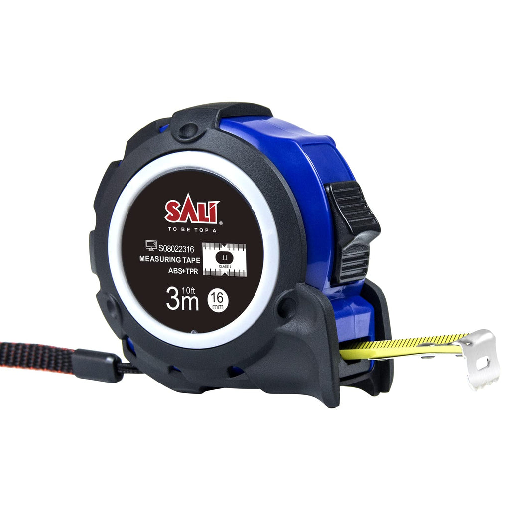 [Australia - AusPower] - SALI Tape Measure Metric with Fractions Measuring Easy Read Millimeter Telescoping Tape Retractable Engineer Scale Tape Measure Metric and Inches （ 10Ft/3m16mm ） 