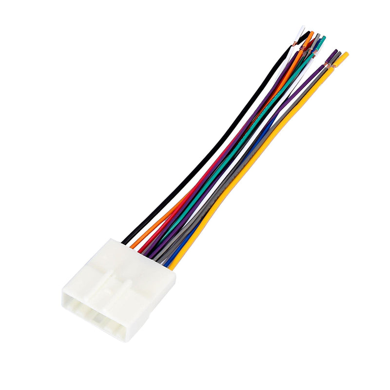[Australia - AusPower] - X AUTOHAUX 70-7552 Car Stereo CD Player Wiring Harness Wire Radio Adapter Plug for Nissan NV2500 2012-2016 