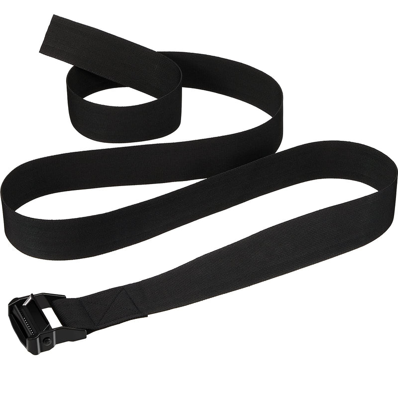 [Australia - AusPower] - Nordic Strap Nordic Hamstring Curl Strap Bench Hamstring Strap Fitness Curl Belt Gym Leg Strap Exercise Assisted Strap Belt Leg Muscles Exercising for Home Gym Women Men, Black 