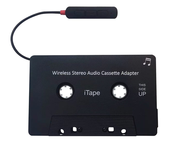 [Australia - AusPower] - iTape Cassette Adapter Car Bluetooth Audio Receiver Work While Charging Support TF Card 