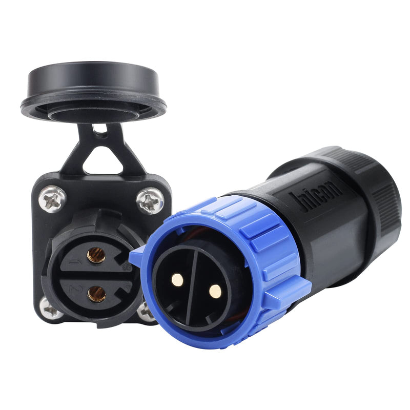 [Australia - AusPower] - Trolling Motor Plug Receptacle Set, Briidea Marine Boat DC Power Connector Waterproof for Freshwater and Saltwater 12,24,36,48V 