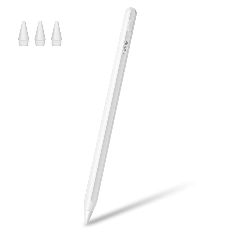 [Australia - AusPower] - AWSHYC Stylus Pen for Apple iPad(2018-2021),Active Pencil with Palm Rejection Design for Writng/Drawing 