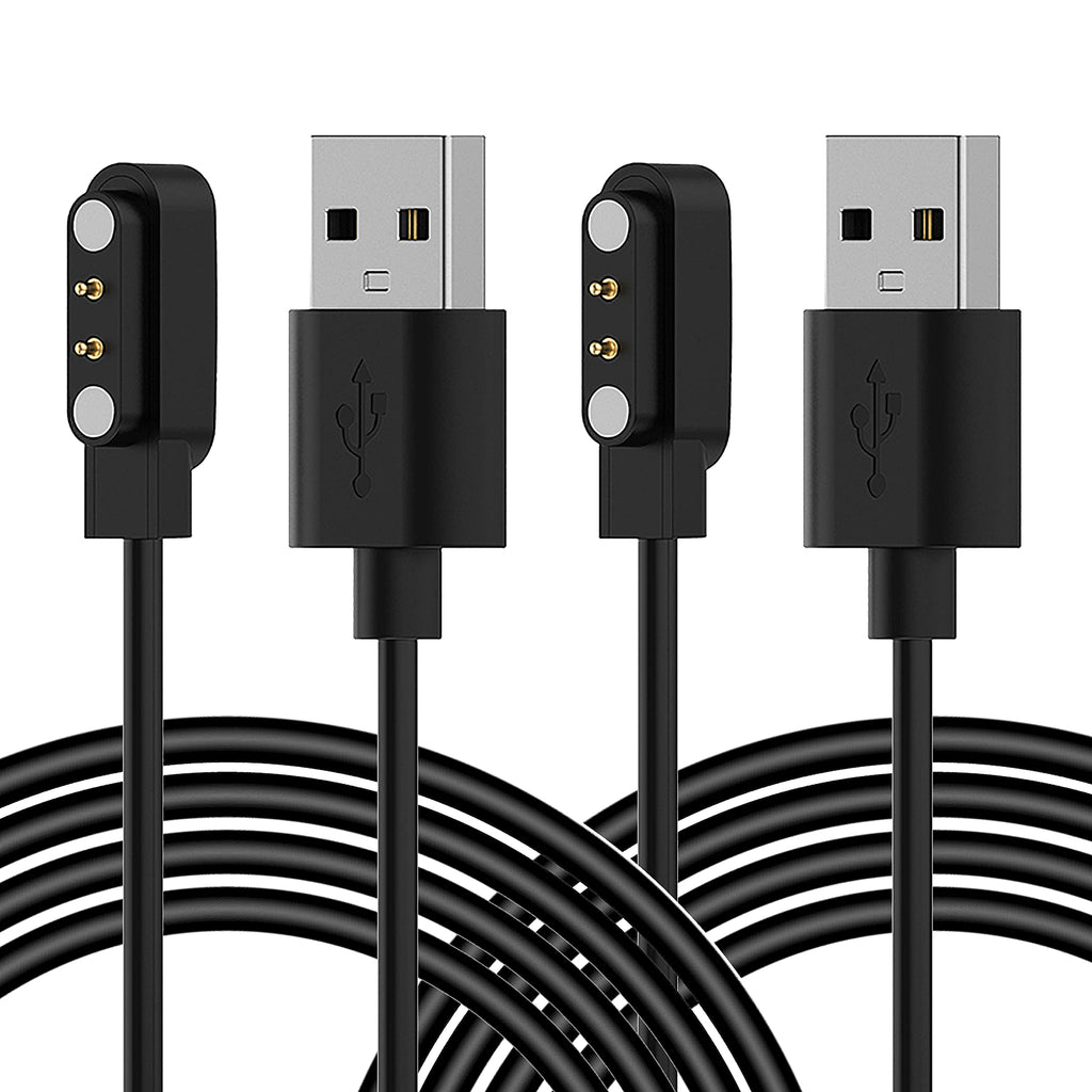 [Australia - AusPower] - Bicmice Usb Charger Cable Compatible with Yamay Sw021 Willful Sw023 Sw025 Letsfit Id205l Letscom Id205g Id205s Id206 Id205u Id216 Smartwatch Umidigi Uwatch 3s 3 2 2s Urun Magnetic Charging Power Cable 